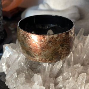 Premier Designs Wide Metal Look Bangle.